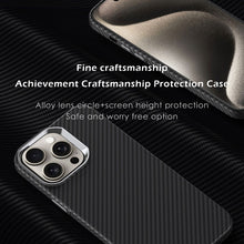 Load image into Gallery viewer, MagSafe ultra thin carbon fiber frosted case for iPhone
