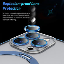 Load image into Gallery viewer, Alloy magnetic ring frosted case for iPhone
