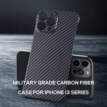 Load image into Gallery viewer, Military grade carbon fiber case for iPhone 13 series
