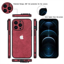 Load image into Gallery viewer, Premium leather texture case for iPhone

