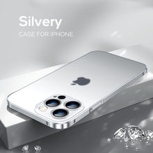 Load image into Gallery viewer, Aviation metal frame frosted case for iPhone
