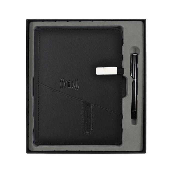 Multifunctional mobile power business notebook（Free shipping）