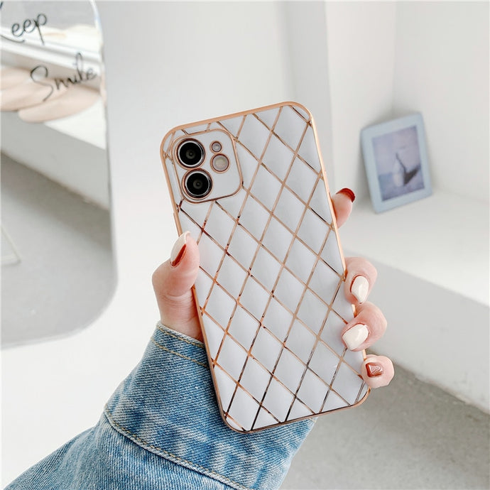 Luxury Fashion Design Square Phone Cases For Iphone Xsmax Xr