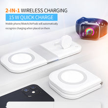 Load image into Gallery viewer, High quality magnetic wireless charger (three in one)
