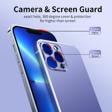 Load image into Gallery viewer, Stainless steel frame frosted case for iPhone
