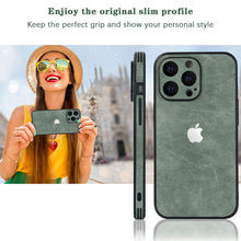 Load image into Gallery viewer, Premium leather texture case for iPhone
