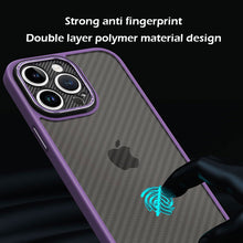Load image into Gallery viewer, Carbon fiber skin-friendly drop resistant case for iPhone

